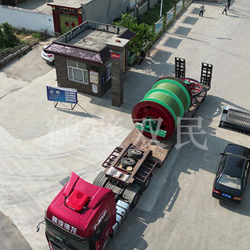 鶴壁雙民雙筒2.5米礦井提升機(jī)發(fā)貨！